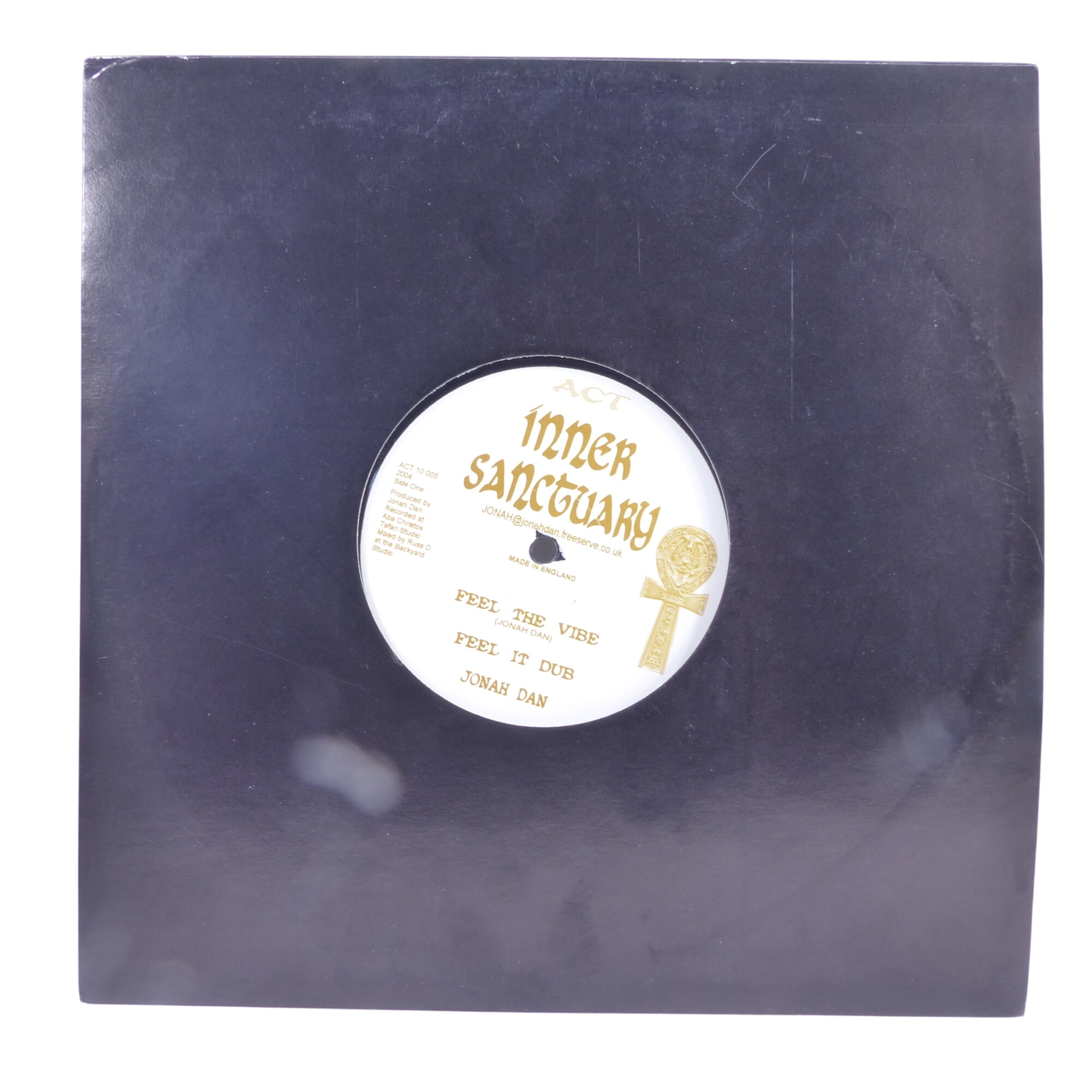 Vinyle 45T Jonah Dan / Feel The Vibe Stonehead - Inner Sanctuary 2004 État correct -  reconditionné disponible sur Label Emmaüs